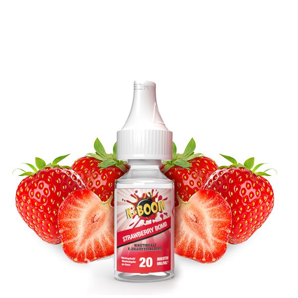 K-Boom Nicsalt Strawberry Bomb 10ml