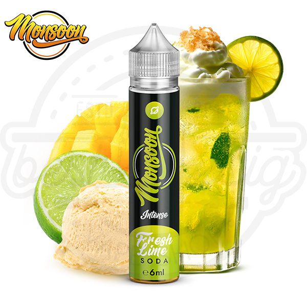 Monsoon Aroma Fresh Lime Soda 6ml