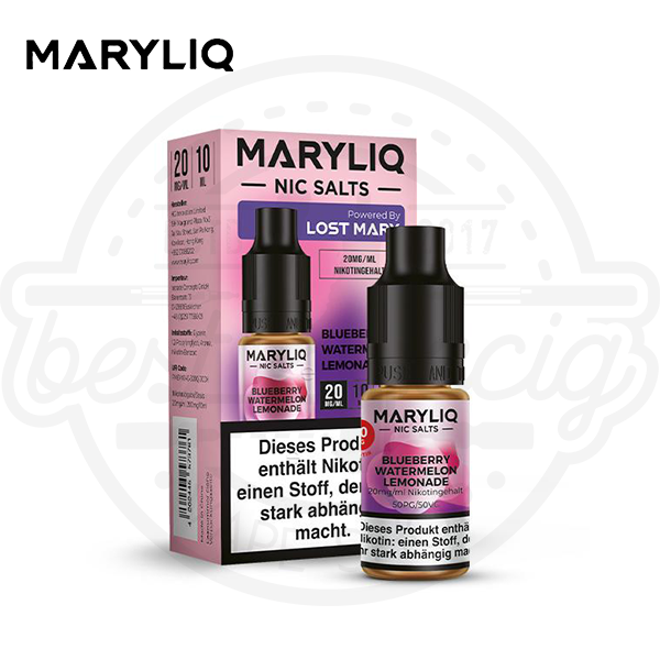 Maryliq NicSalt Blueberry Watermelon Lemonade 10ml