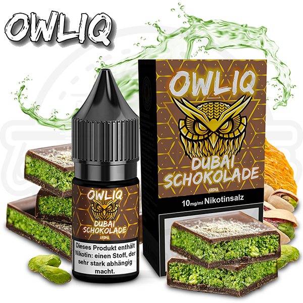 OWLIQ NicSalt Dubai Schokolade 10ml